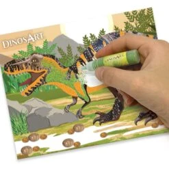 DinosArt Sand & Foil Art -Celebrations and Toys dinosart dinosart sand foil art 2