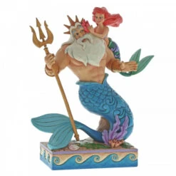 Disney’s Ariel & King Triton - Daddy’s Little Princess - 4059730 -Celebrations and Toys disney traditions disney ariel king triton daddys 4