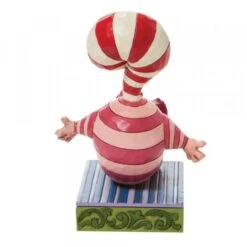 Disney - Cheshire Cat Candy Cane Cheer Figurine -Celebrations and Toys disney traditions disney cheshire cat candy cane c 3