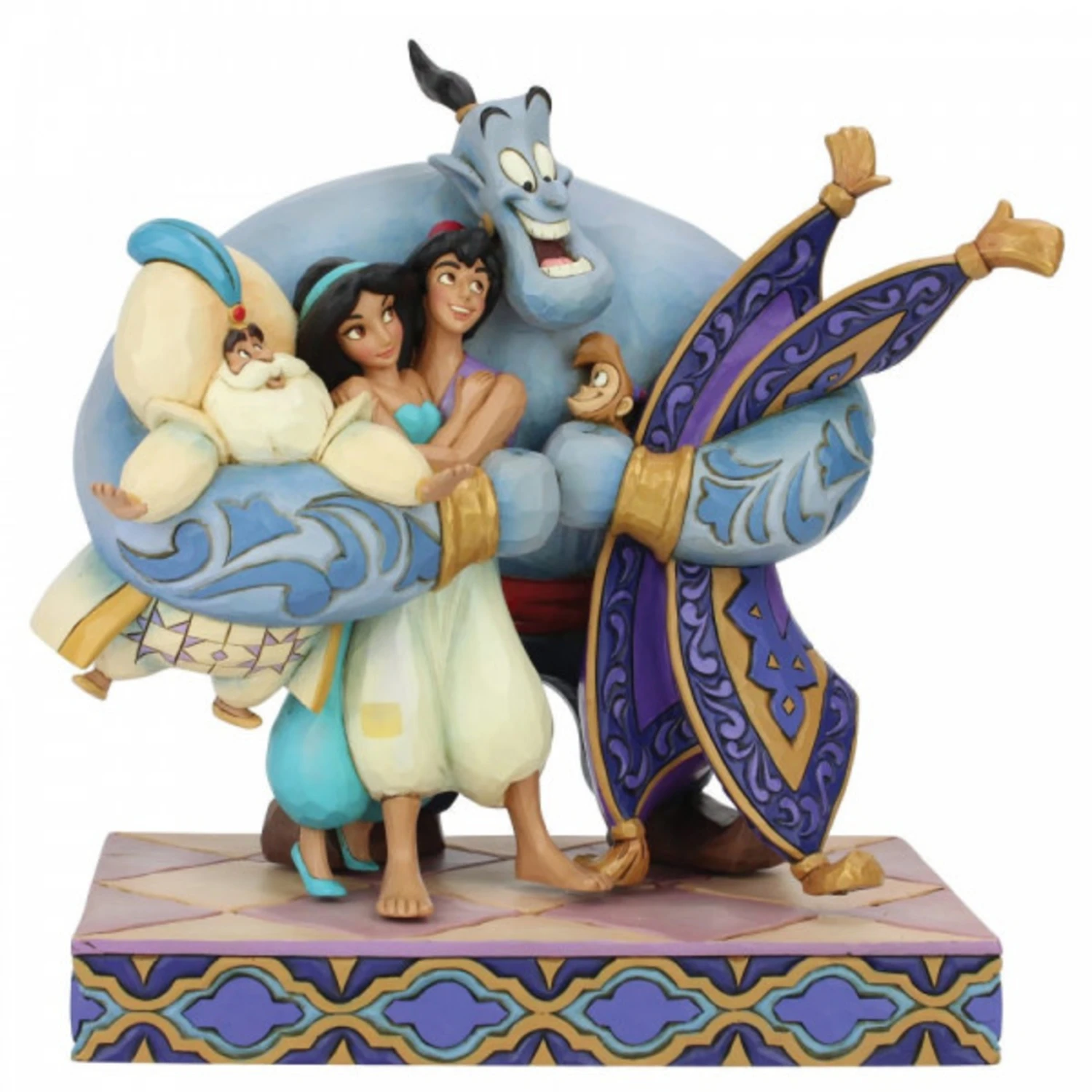 Disney - Group Hug (Aladdin Figurine) 1 Disney - Group Hug (Aladdin Figurine)