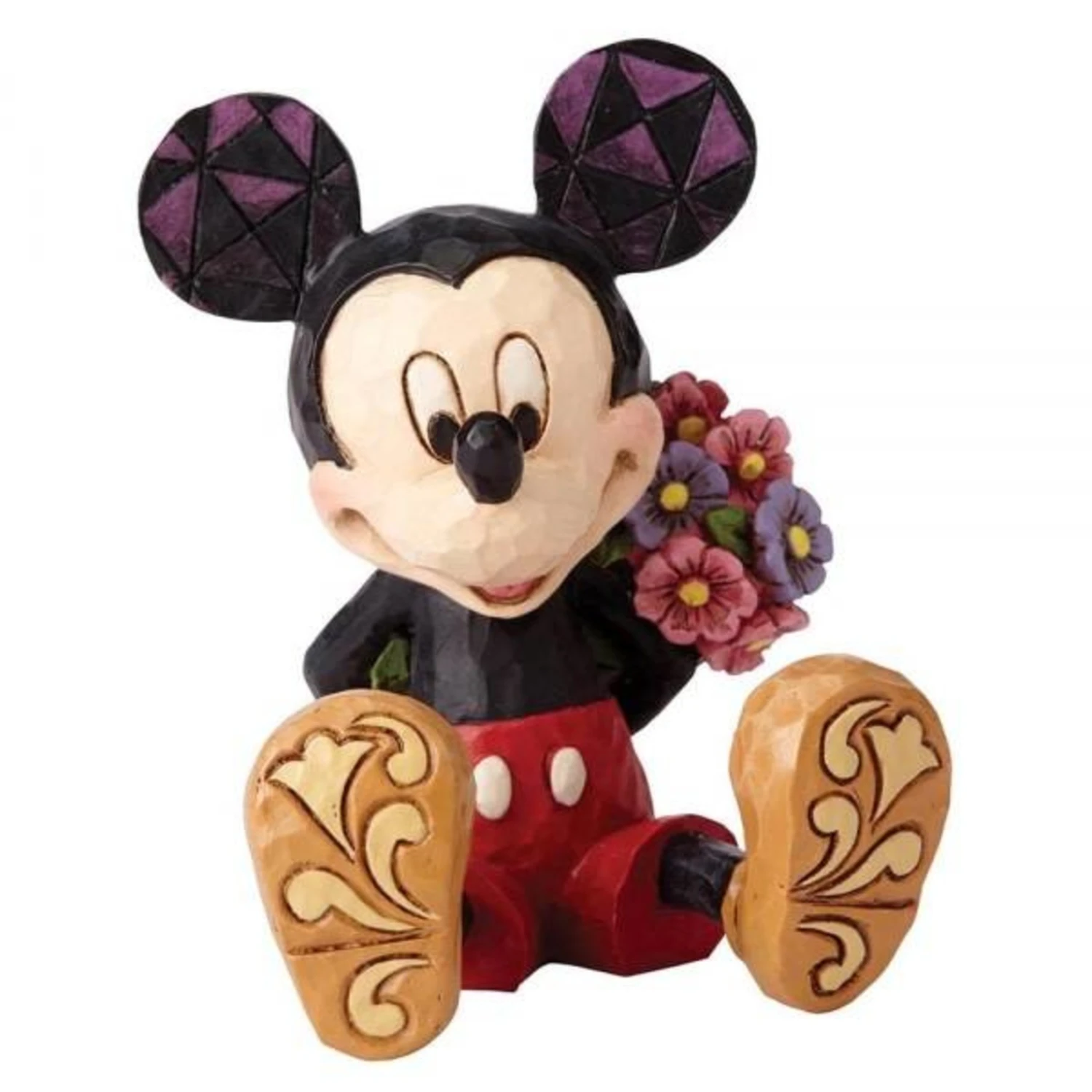 Disney - Mickey Mouse With Flowers 1 Disney - Mickey Mouse With Flowers