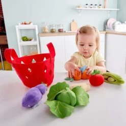Hape Toddler Vegetable Basket -Celebrations and Toys hape toddler vegetable basket 3