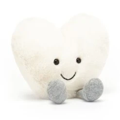 Jellycat - Amuseable Cream Heart Small