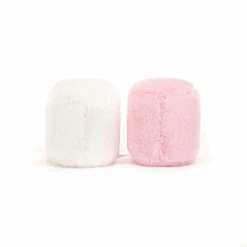 Jellycat - Amuseable Pink & White Marshmallows -Celebrations and Toys jellycat amuseable jellycat amuseable pink white m 2