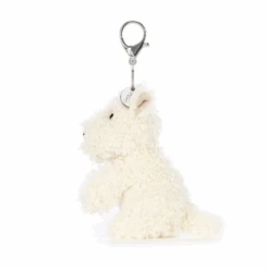 Jellycat - Munro Scottie Dog Bag Charm -Celebrations and Toys jellycat bag charms jellycat munro scottie dog bag 2