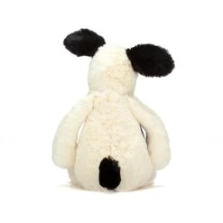 Bashful Black & Cream Puppy - Medium -Celebrations and Toys jellycat bashful jellycat bashful black cream pupp 2