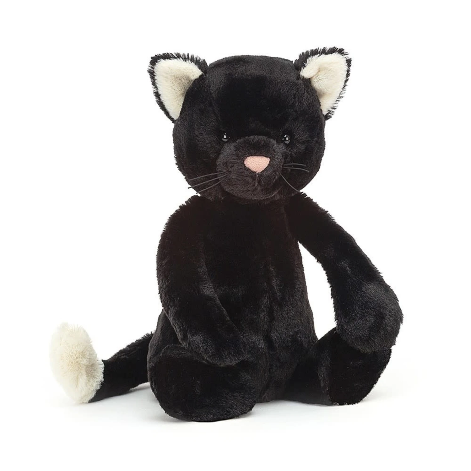 Jellycat - Bashful Black Kitten 1 Jellycat - Bashful Black Kitten