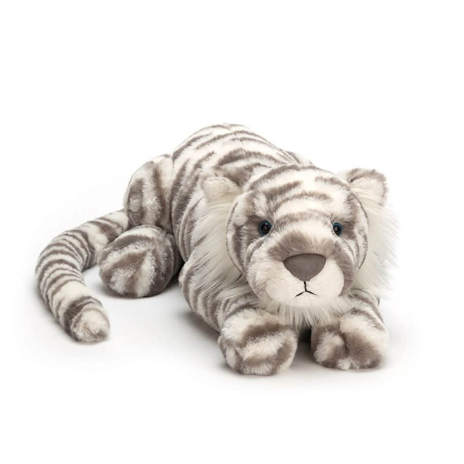 Jellycat - Sacha Snow Tiger - Large 1 Jellycat - Sacha Snow Tiger - Large
