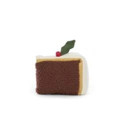 Jellycat - Amuseable Slice Of Christmas Cake 5 Jellycat - Amuseable Slice Of Christmas Cake -Celebrations and Toys jellycat festive jellycat amuseable slice of chris 1
