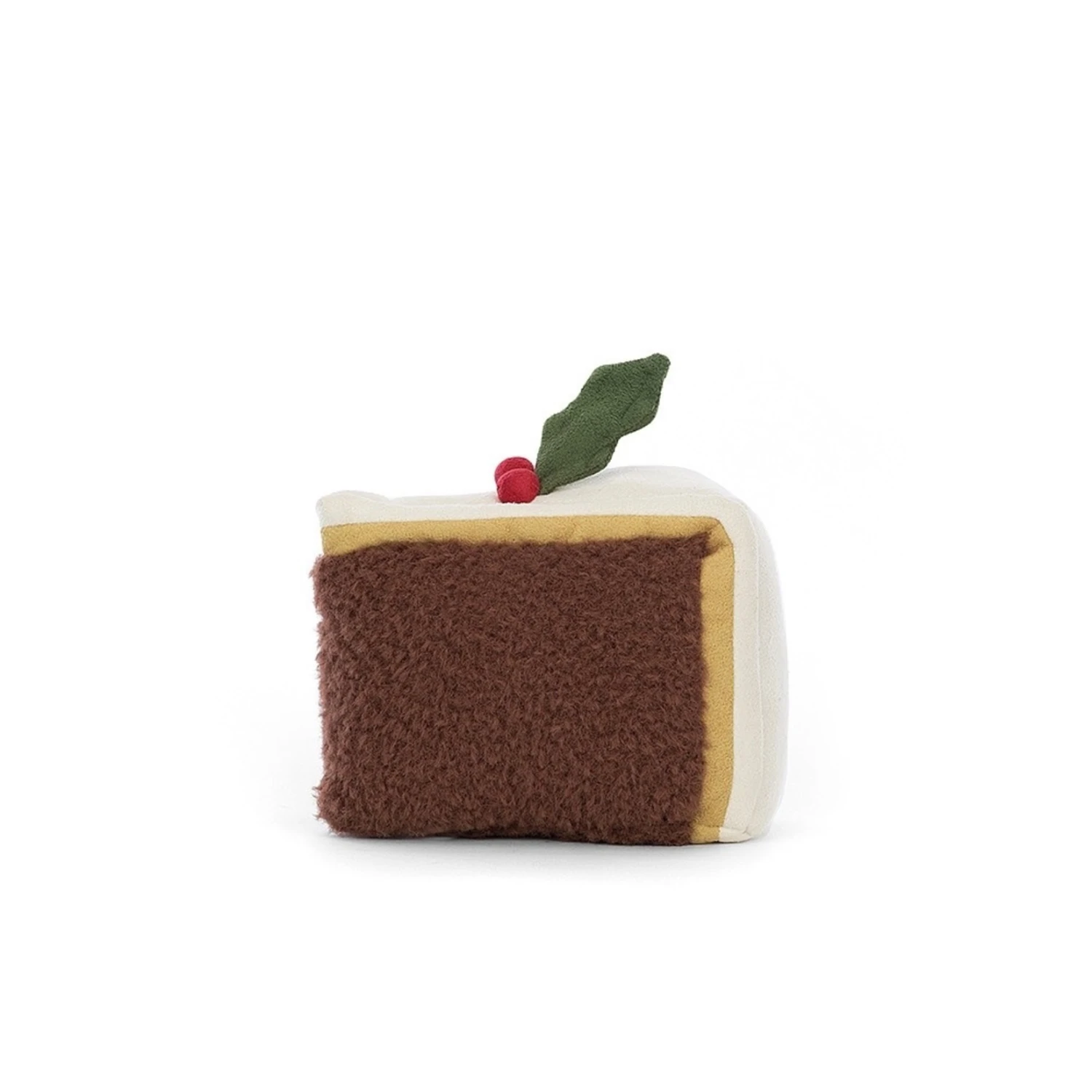 Jellycat - Amuseable Slice Of Christmas Cake 3 Jellycat - Amuseable Slice Of Christmas Cake - Image 3
