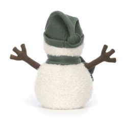 Jellycat - Maddy Snowman Large - Green -Celebrations and Toys jellycat festive jellycat maddy snowman large gree 2
