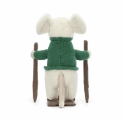 Jellycat - Merry Mouse Skiing -Celebrations and Toys jellycat festive jellycat merry mouse skiing 2
