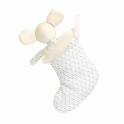 Jellycat - Shimmer Stocking Mouse -Celebrations and Toys jellycat festive jellycat shimmer stocking mouse 3