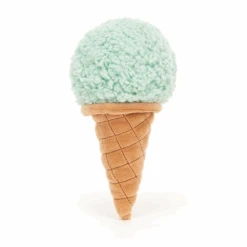 Jellycat - Irrestible Mint Ice Cream -Celebrations and Toys jellycat fresh foodie jellycat irresistible mint i 2