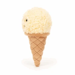 Jellycat - Irresistible Vanilla Ice Cream 5 Jellycat - Irresistible Vanilla Ice Cream -Celebrations and Toys jellycat fresh foodie jellycat irresistible vanill 2