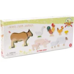 Le Toy Van Sunny Farm Wooden Animal Set -Celebrations and Toys le toy van sunny farm wooden animal set 3