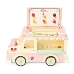 Le Toy Van Wooden Dolly Ice Crean Van -Celebrations and Toys le toy van wooden dolly ice crean van 3