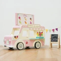 Le Toy Van Wooden Dolly Ice Crean Van -Celebrations and Toys le toy van wooden dolly ice crean van 5
