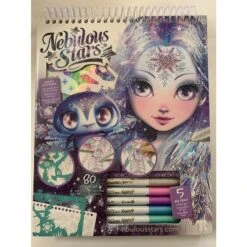 Nebulous Stars Sketchbook Creative Pages - Iceana