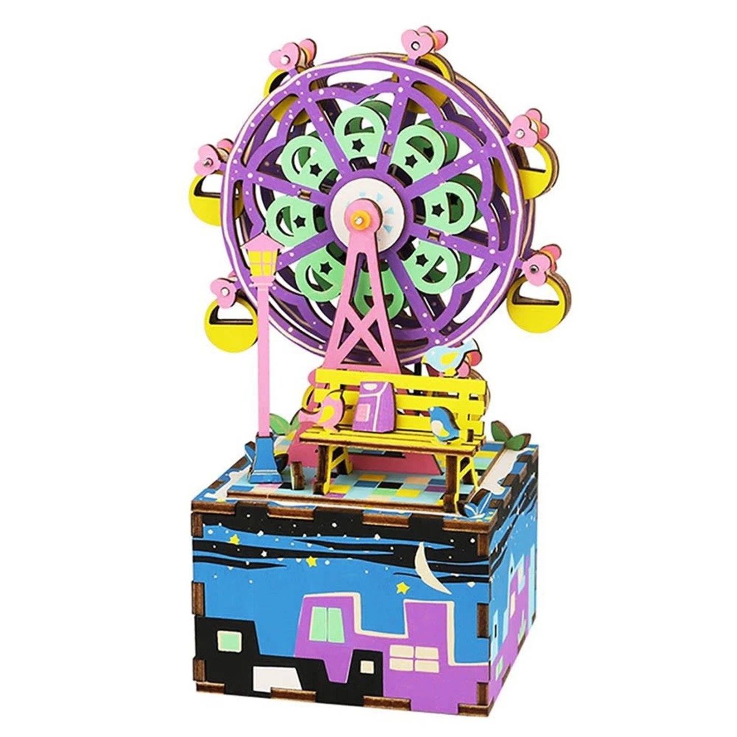 ROKR Ferris Wheel Music Box Kit AM402 1 ROKR Ferris Wheel Music Box Kit AM402