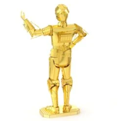 Gold C-3PO - Star Wars - Metal Kit -Celebrations and Toys star wars gold c 3po star wars metal kit 2